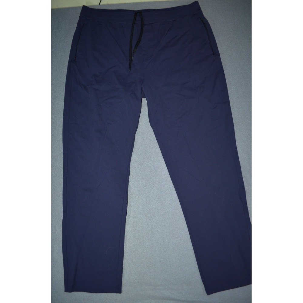 Public Rec Daybreaker Pants Mens 42x32 Blue Performance Drawstring Stretch
